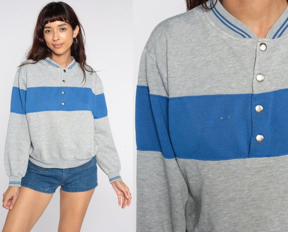 henley sweatshirt