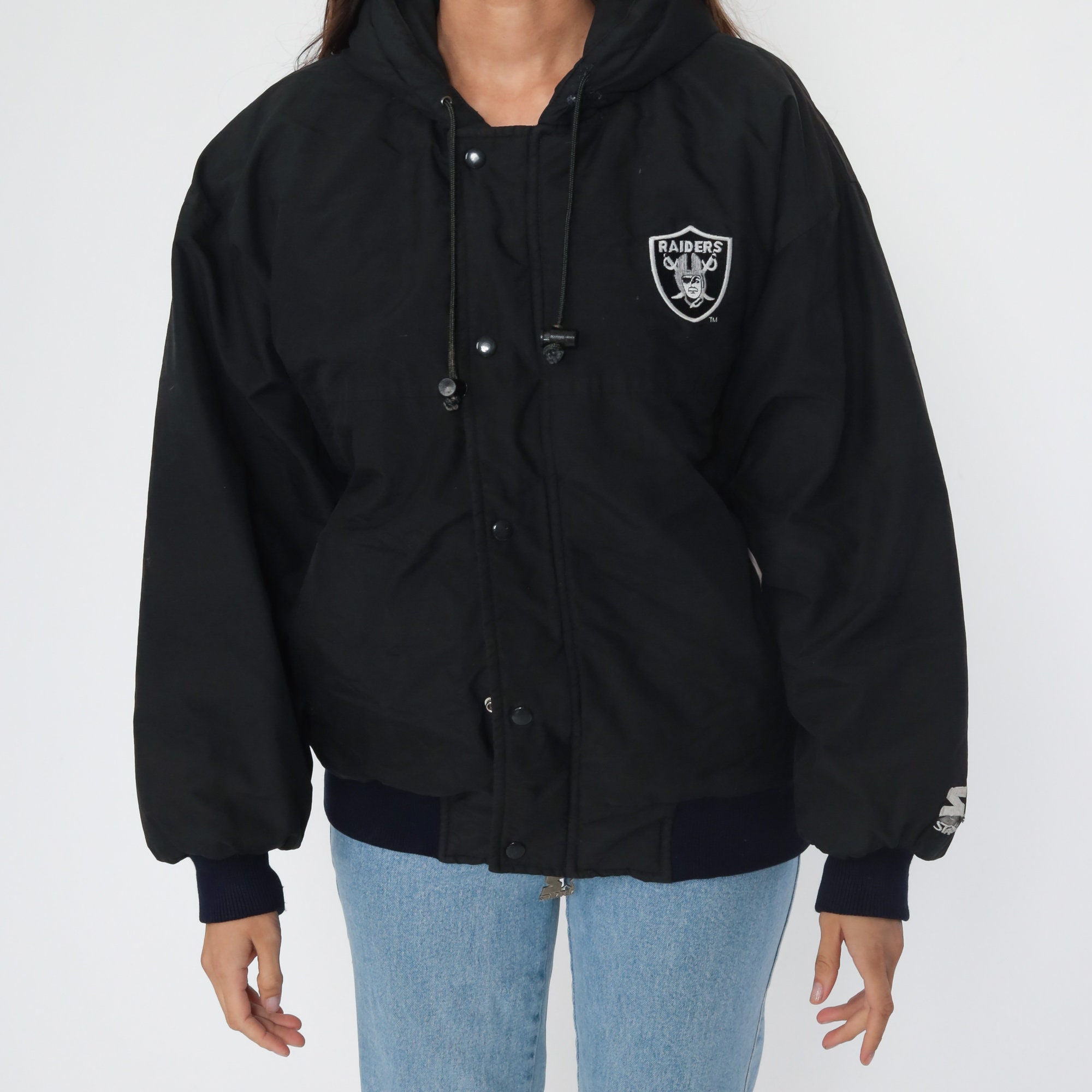 raiders sweat jacket