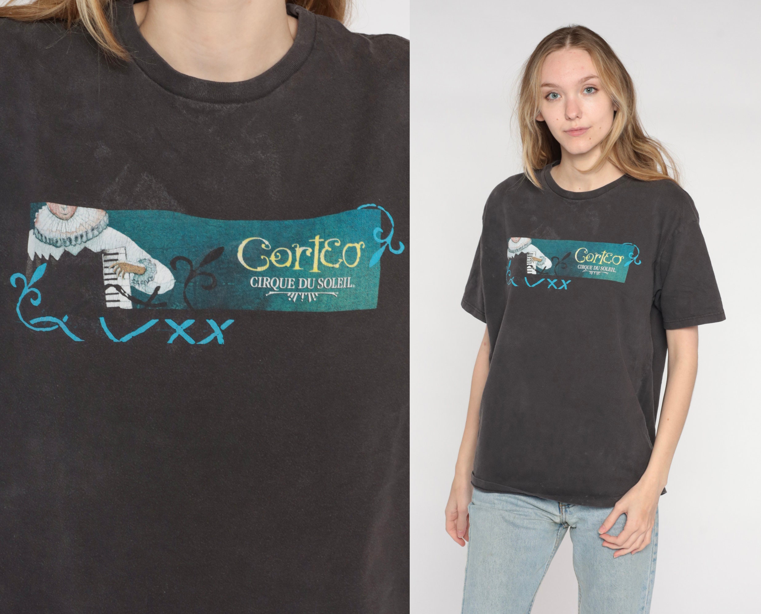 Cirque Du Soleil Shirt Y2k Corteo Circus Show T-shirt Cirque Du Soleil Shirt Y2k Corteo Circus Show T-shirt