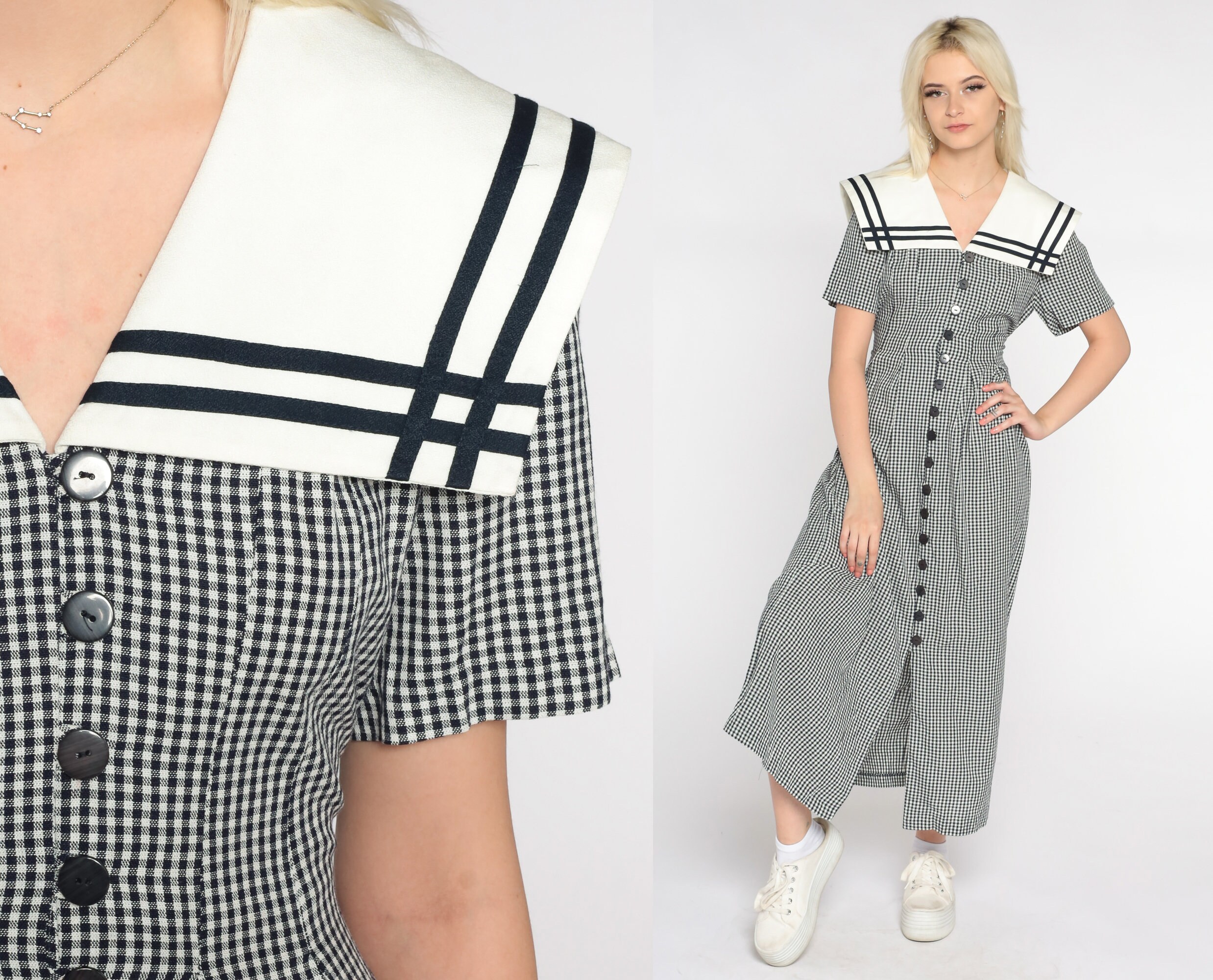 Sailor Collar Dress - Etsy