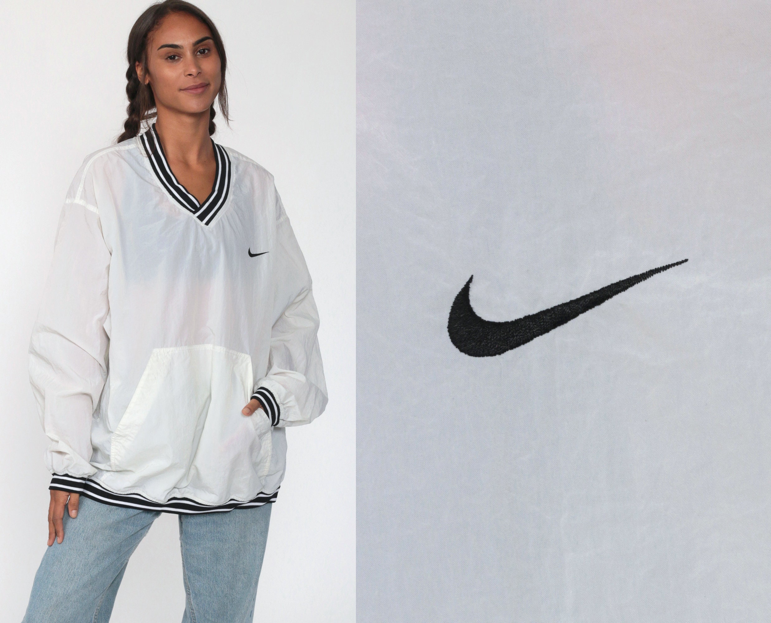 nike nylon pullover