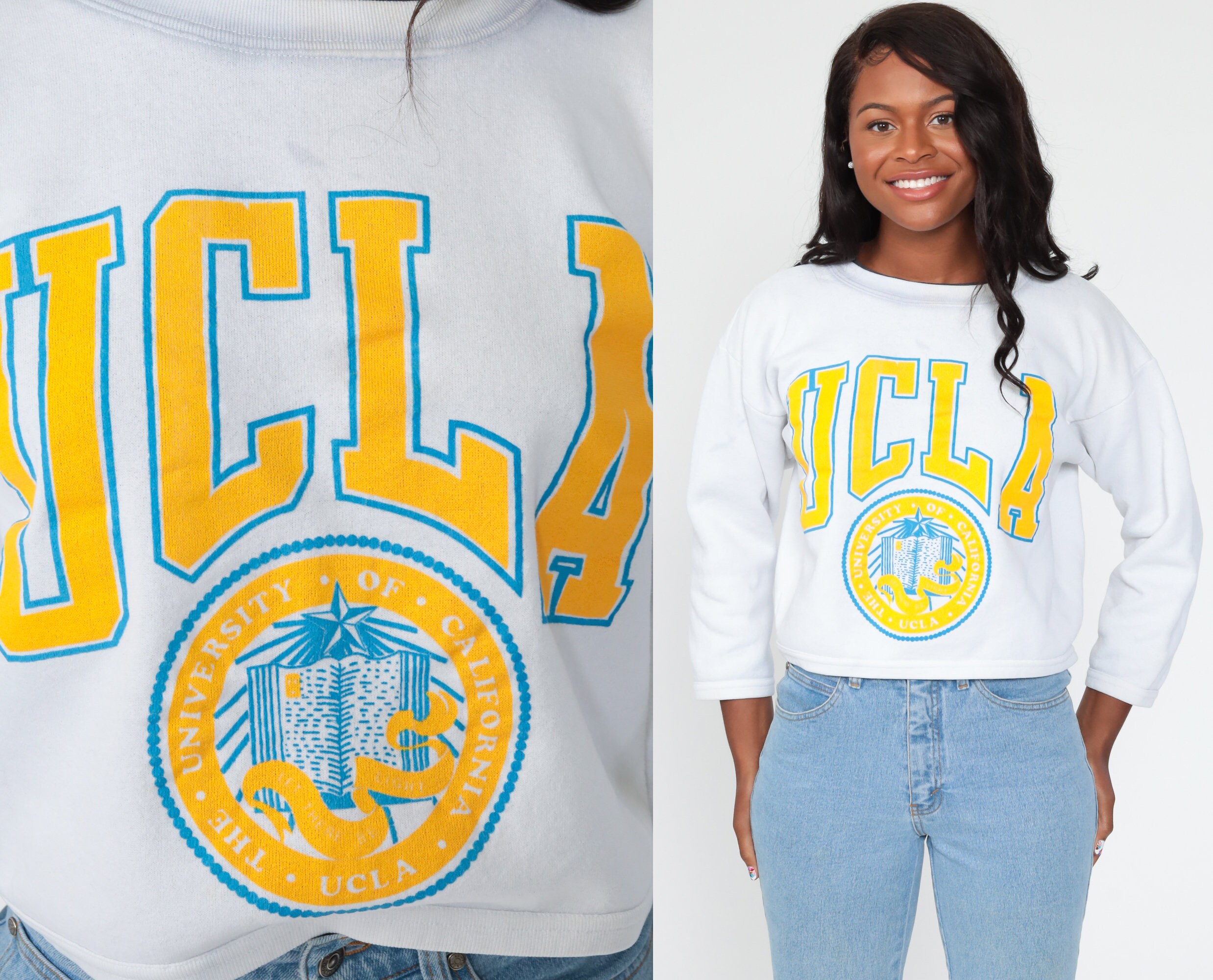 ucla cropped sweatshirt