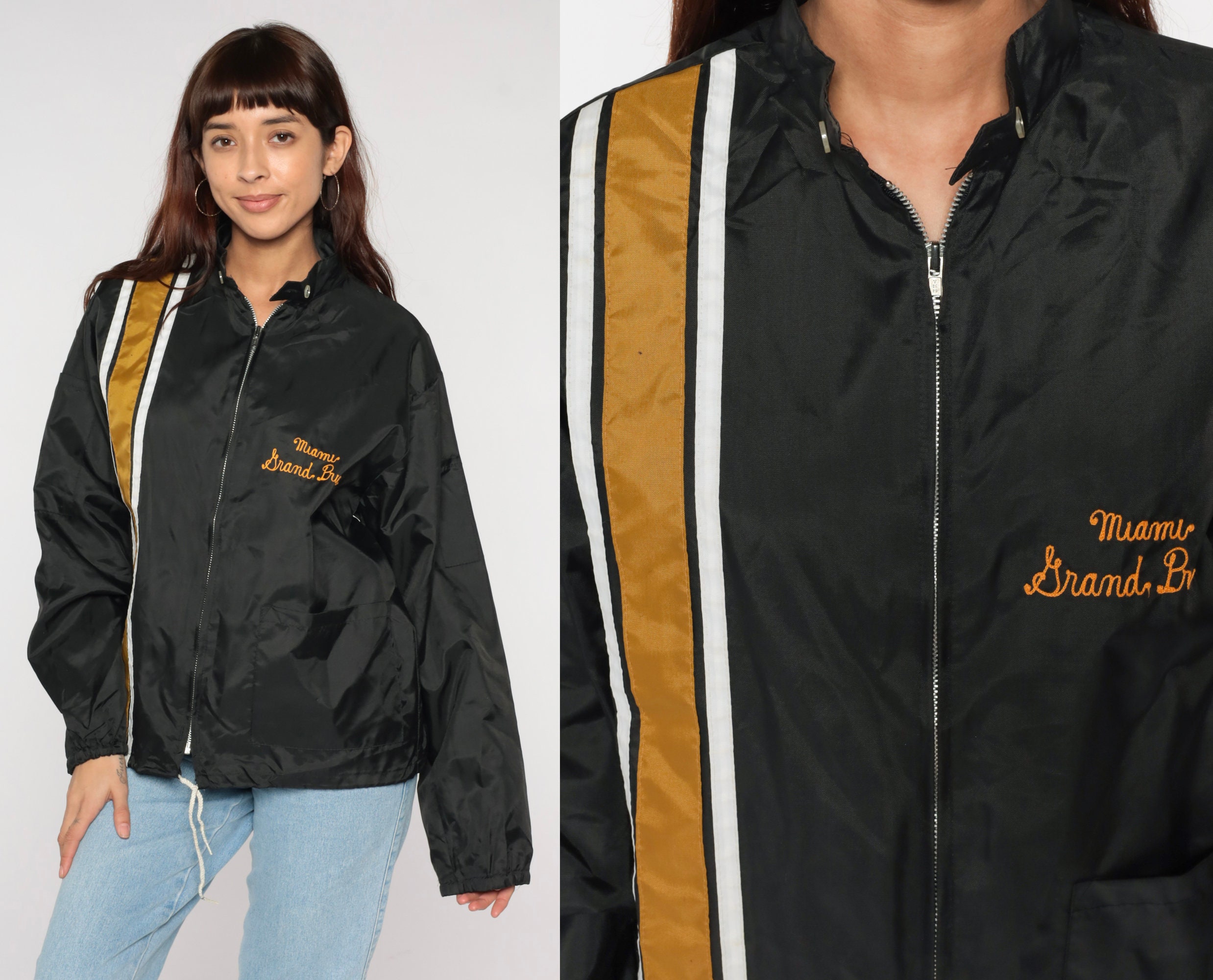 Miami Grand Prix Jacket 70s Windbreaker 