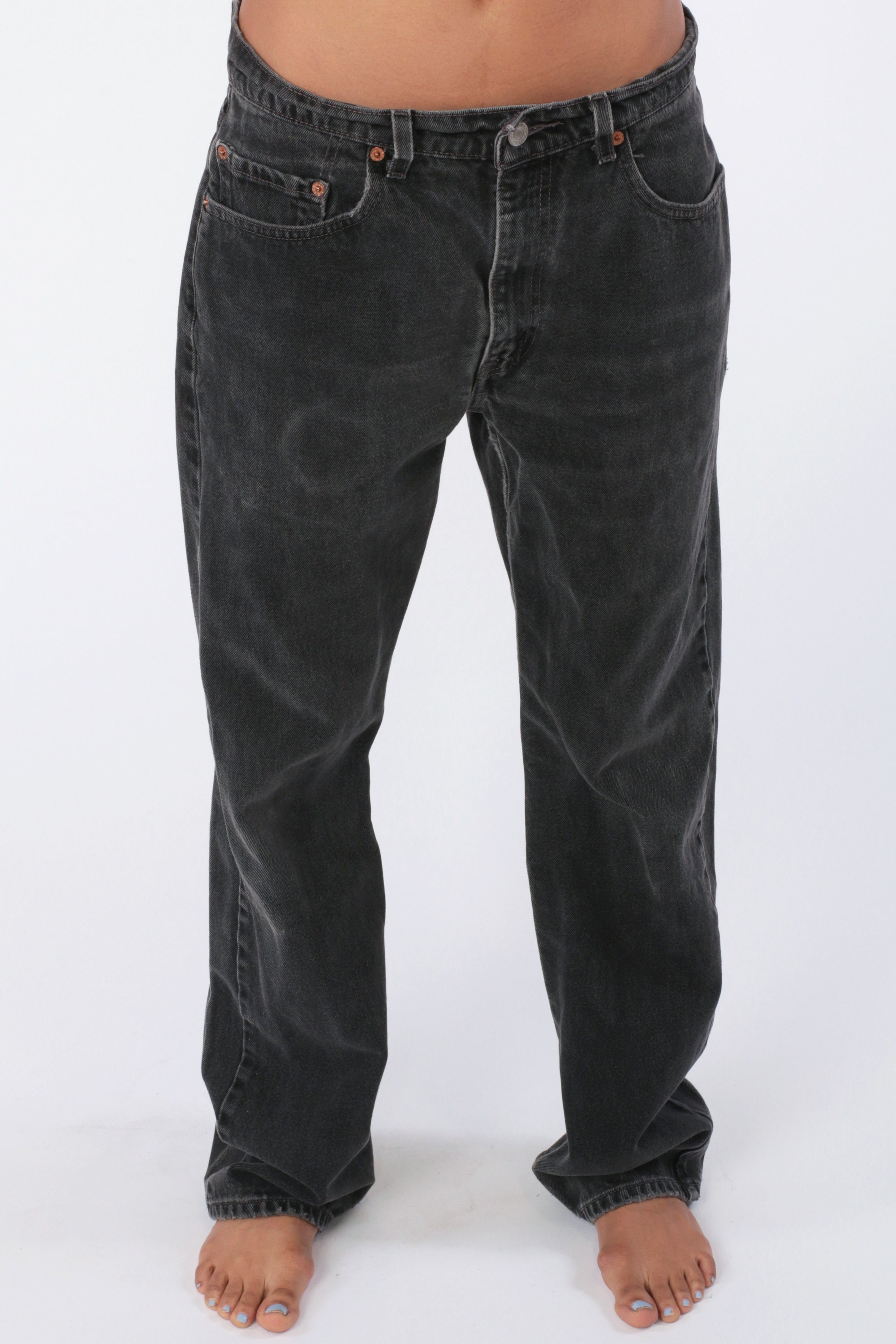 levis mom jeans black