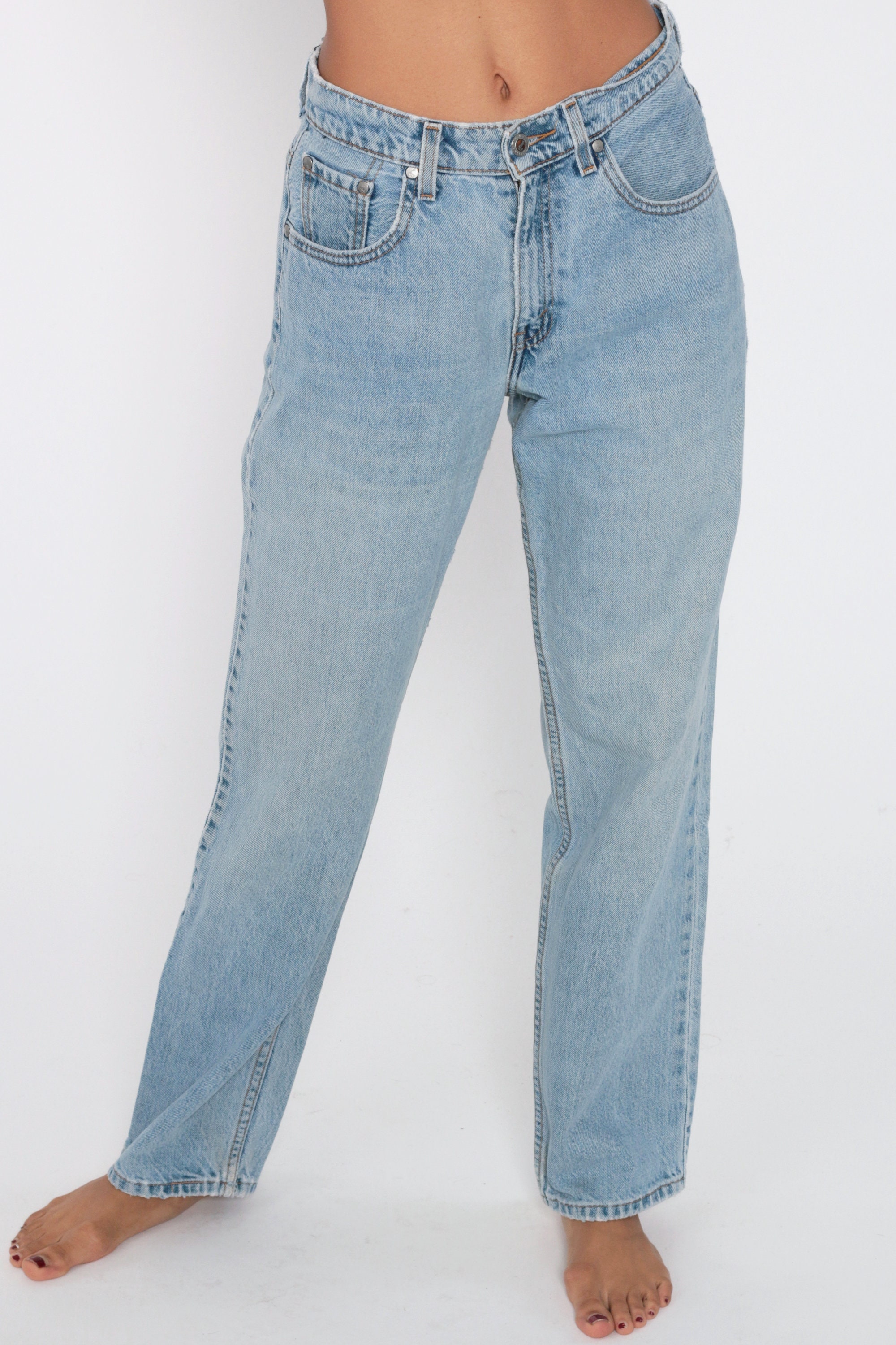 Levis Silvertab Jeans Levi Mom Jeans 90s High Waist Jeans Denim Pants Guy&#39;s Fit Relaxed Tapered ...