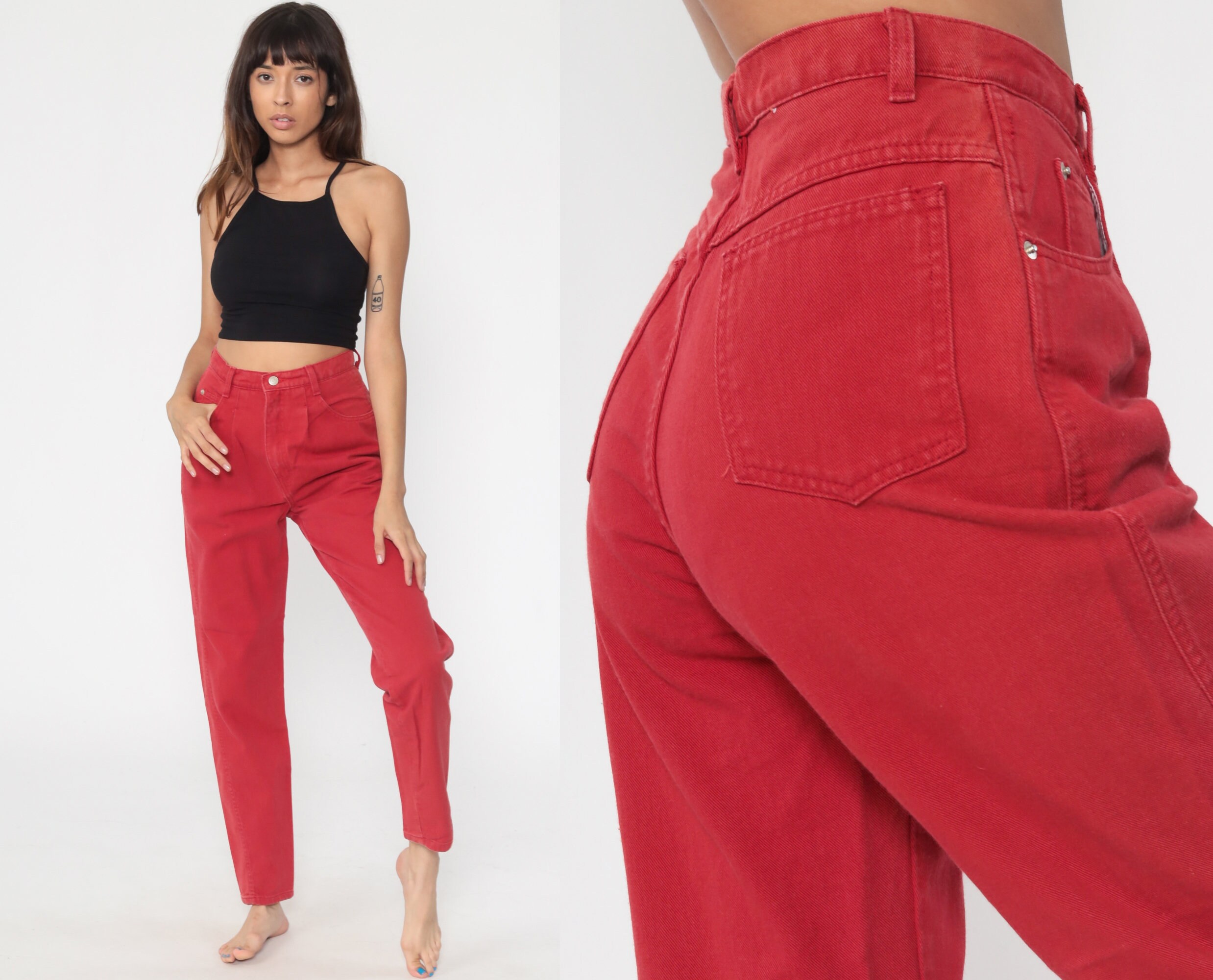 26 red jeans 90s