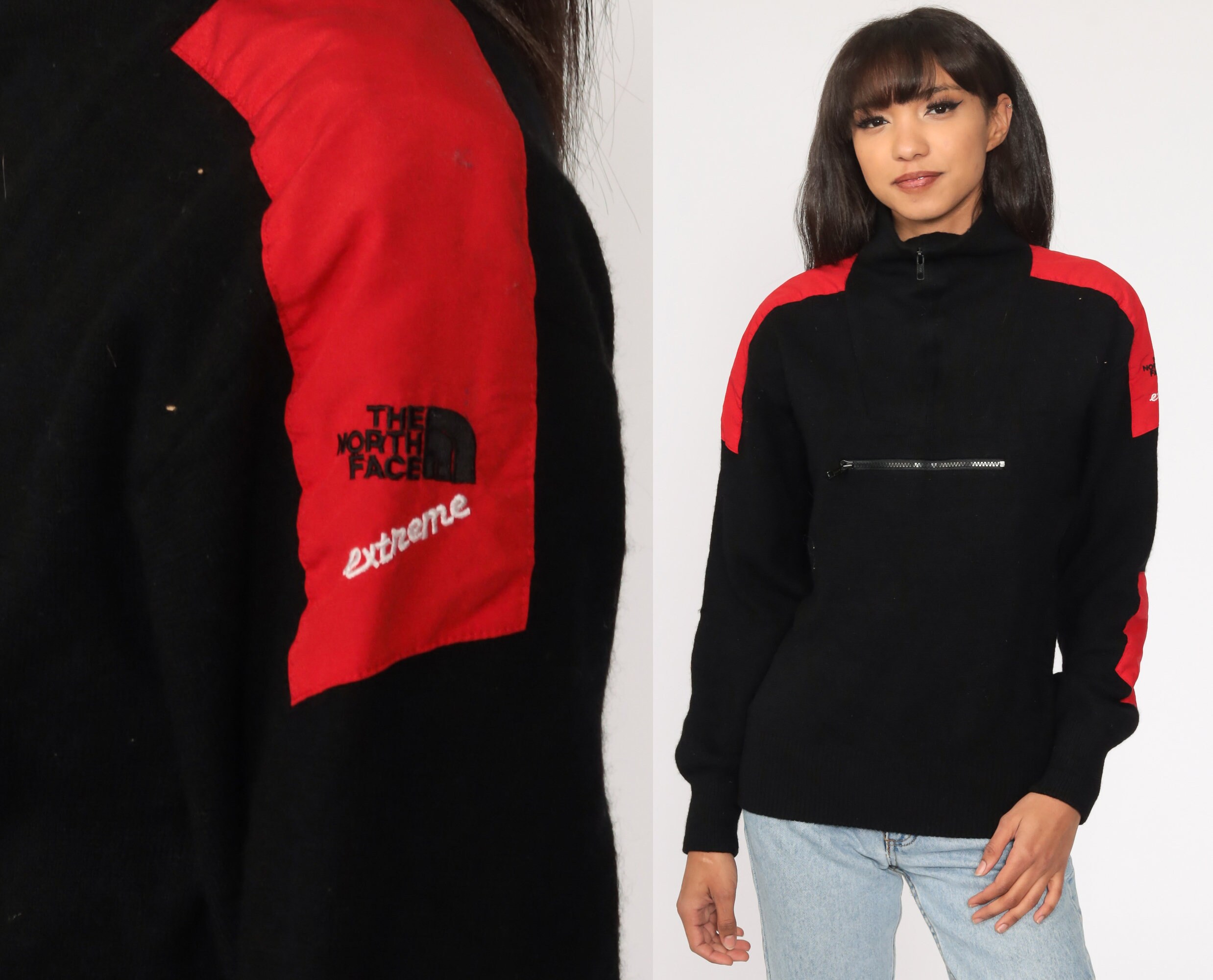 vintage quarter zip jumper