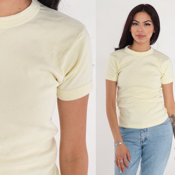 Yellow T Shirt Etsy