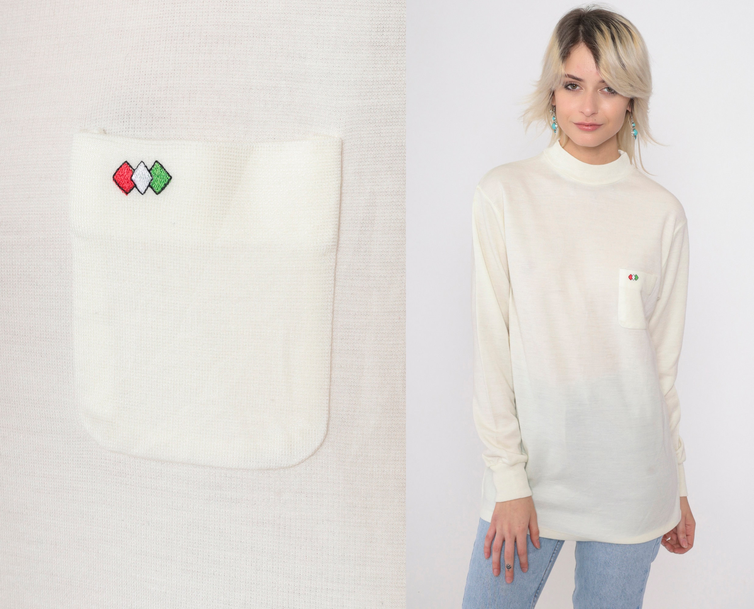 Off white 80s vintage t shop shirt