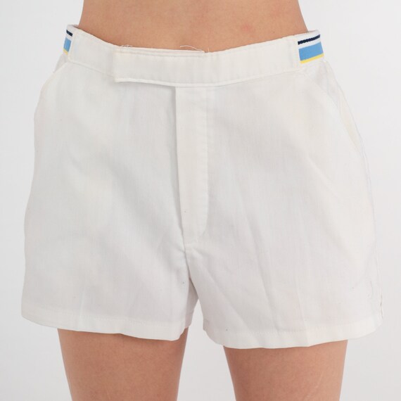 White Tennis Shorts 80s Jantzen Shorts Retro Prep… - image 7
