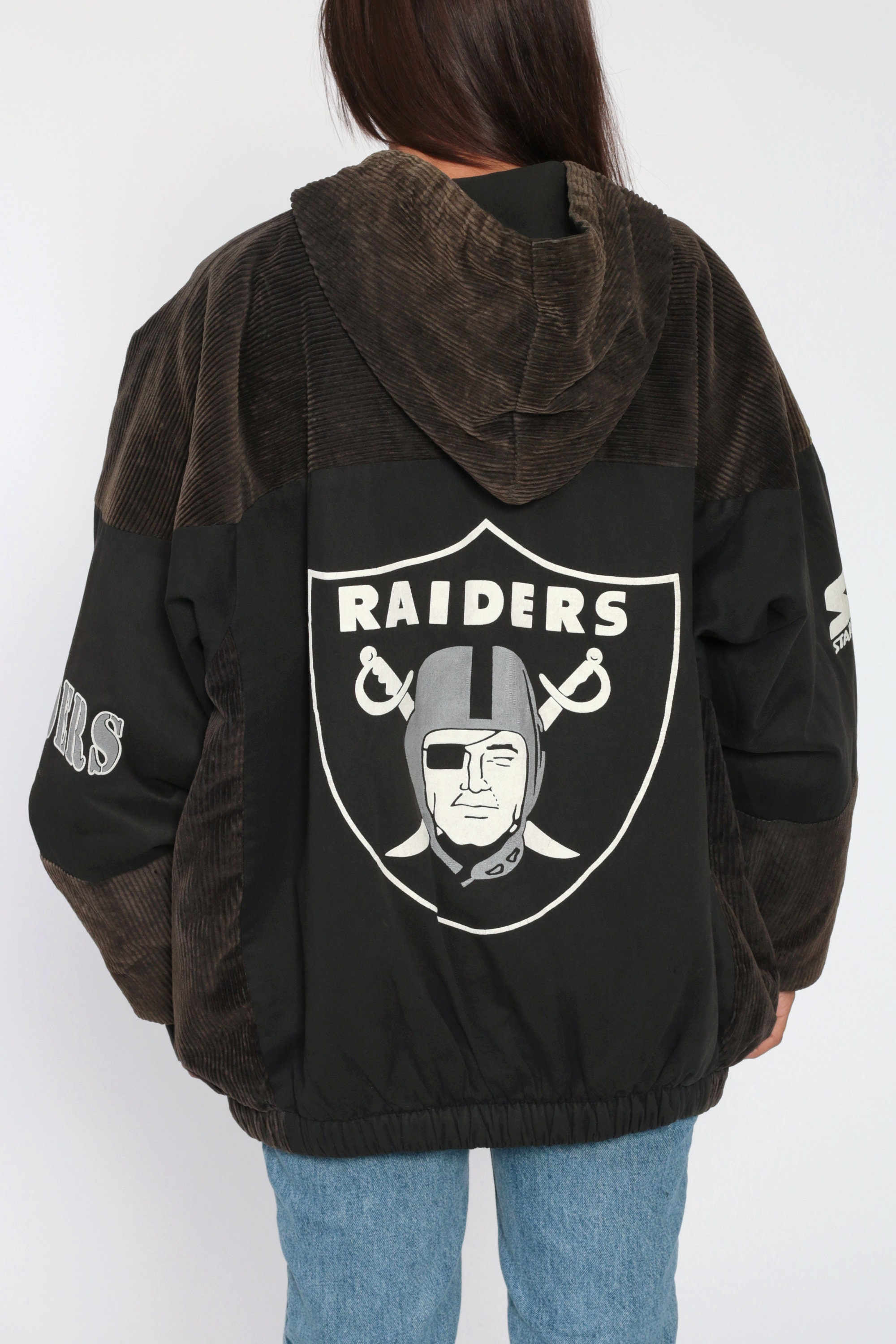 raiders sweat jacket