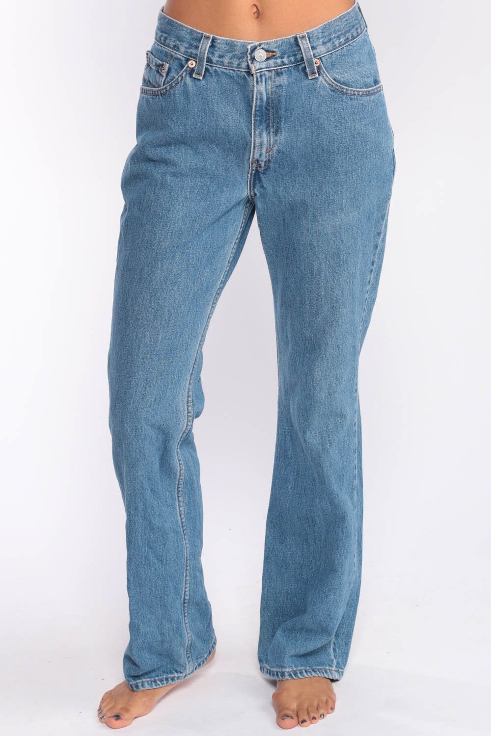 90s LEVIS 517 Jeans -- 517 Levis Jeans BOOTCUT Jeans 1990s Denim Pants Levi 517 High Waist