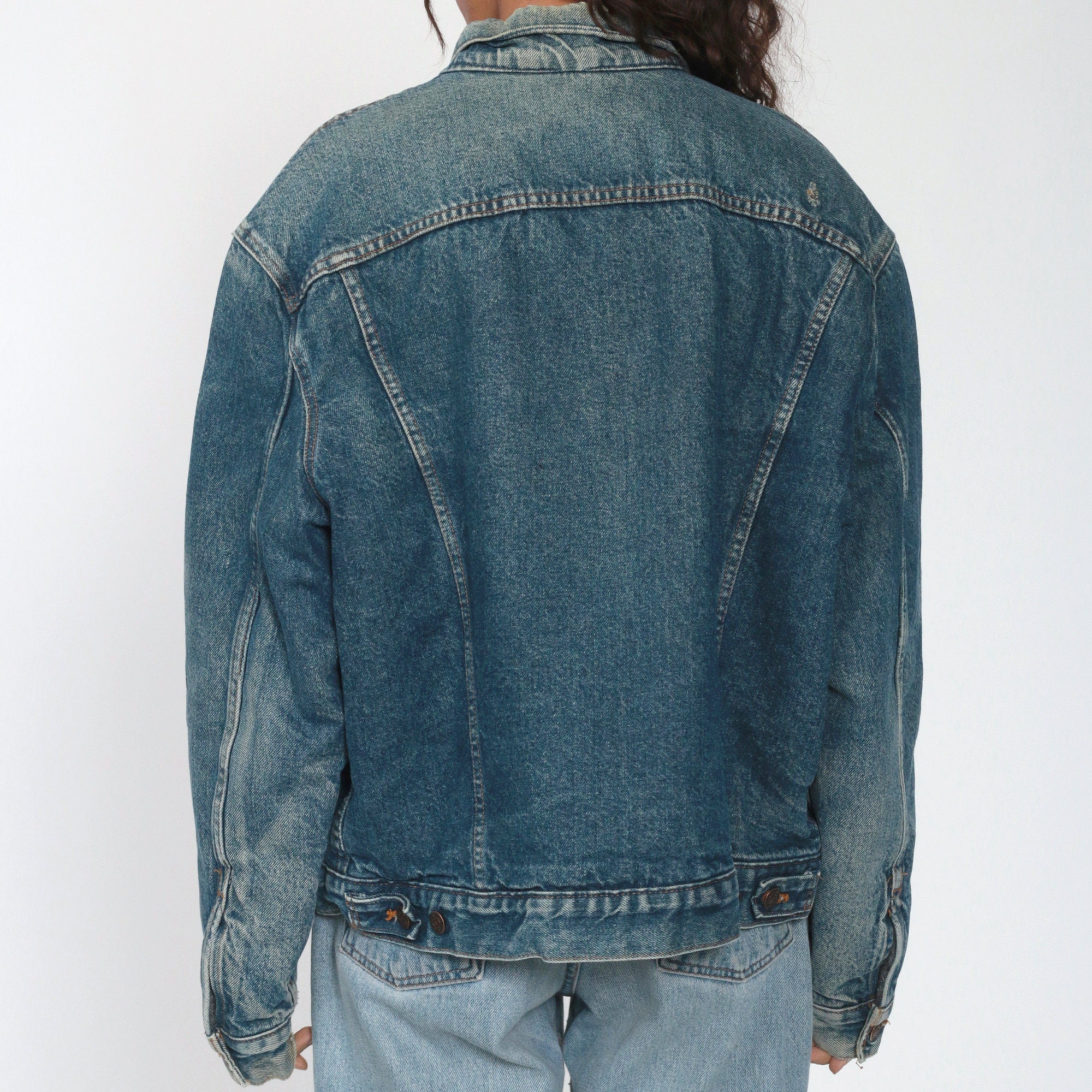 blanket lined jean jacket