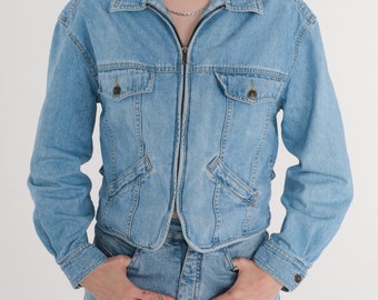 クロップド ジーンズ ジャケット 90年代 デニム ジャケット