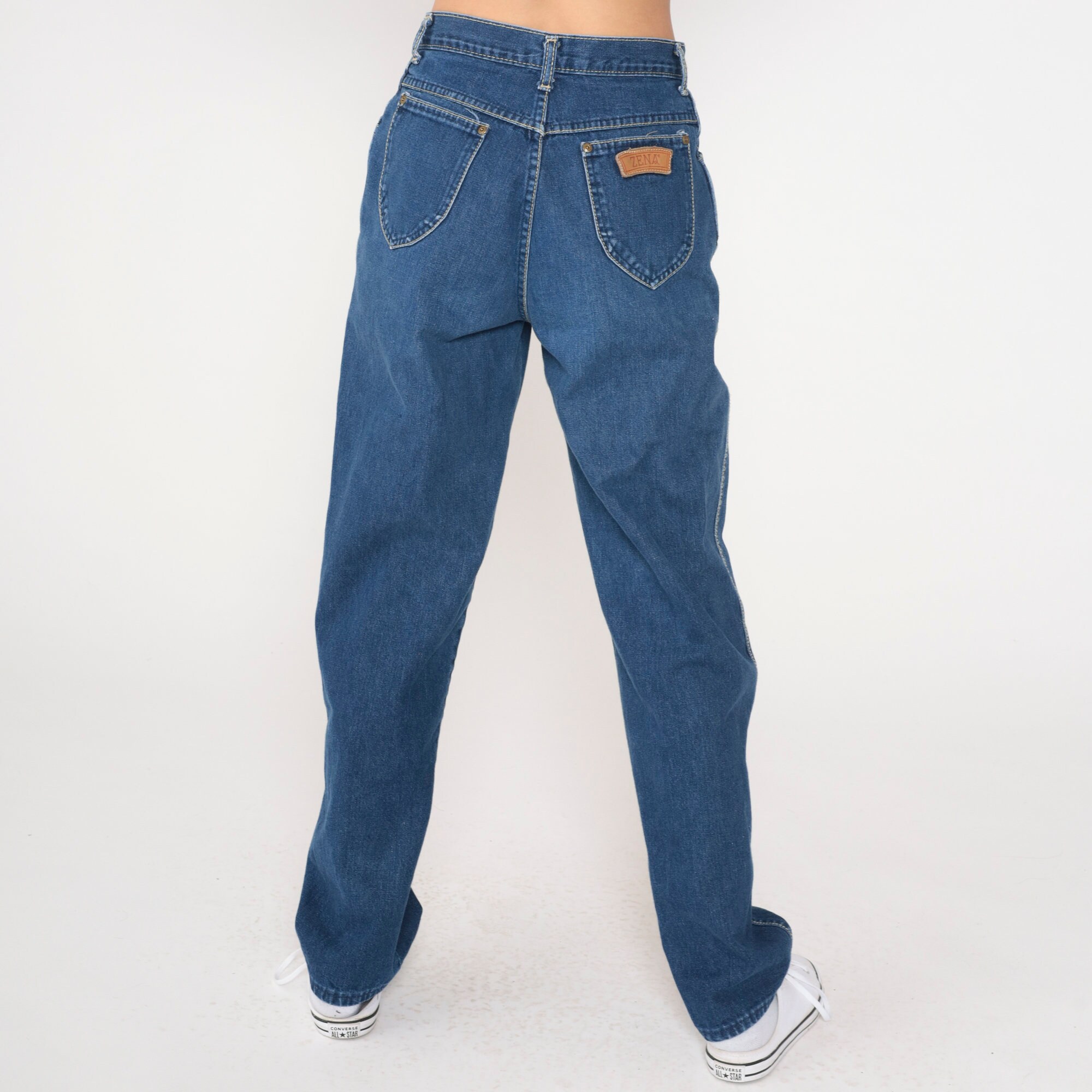90s Zena Jeans Relaxed Straight Leg Mom Jeans High Waisted 90s Zena Jeans Relaxed Straight Leg Mom Jeans High Waisted