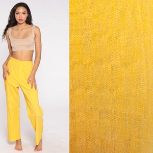 Ladies yellow trousers uk 2025