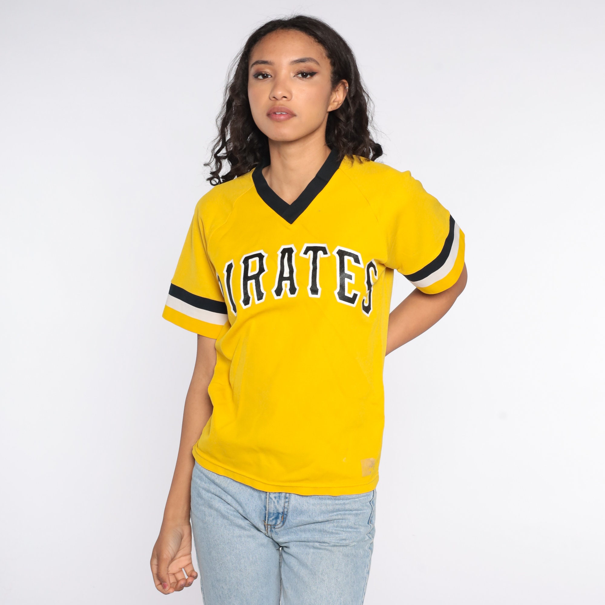 Vintage Pittsburgh Pirates Shirt Baseball T Shirt 80s Tshirt 