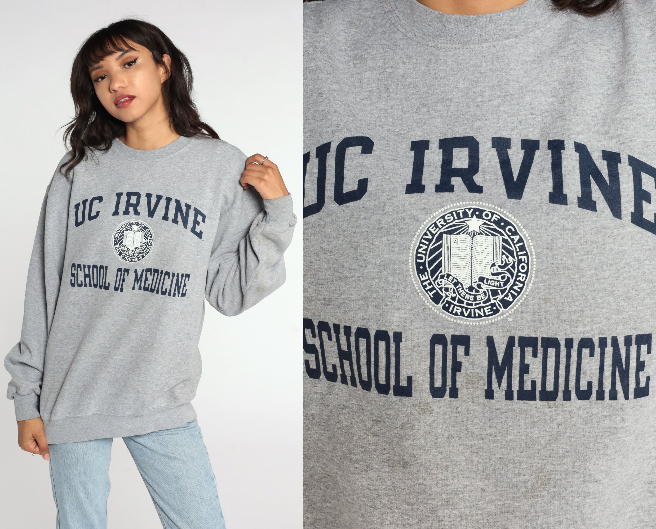 UC Irvine Sweatshirt School of Medicine Shirt University - Etsy Canada