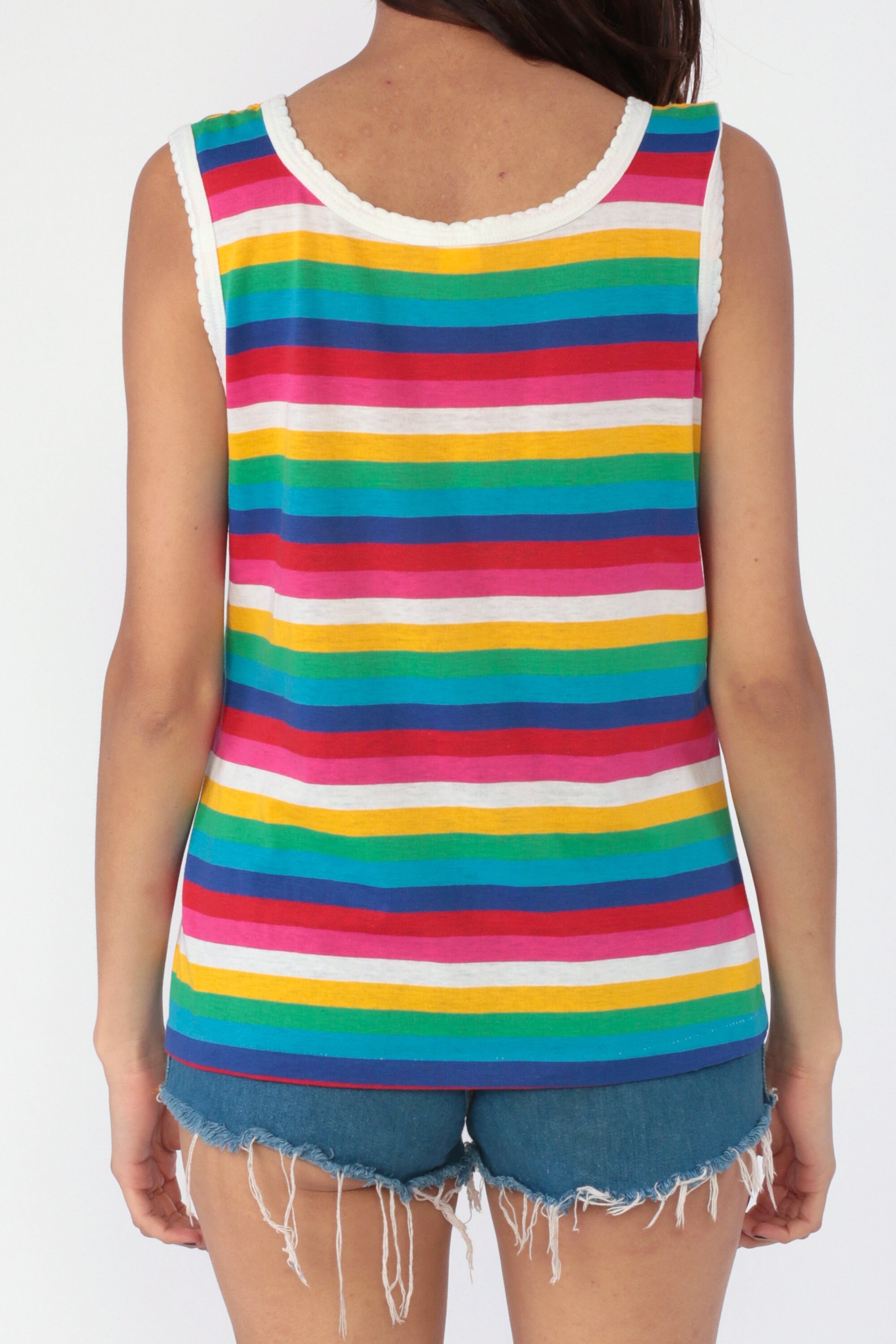 womens striped ringer tee