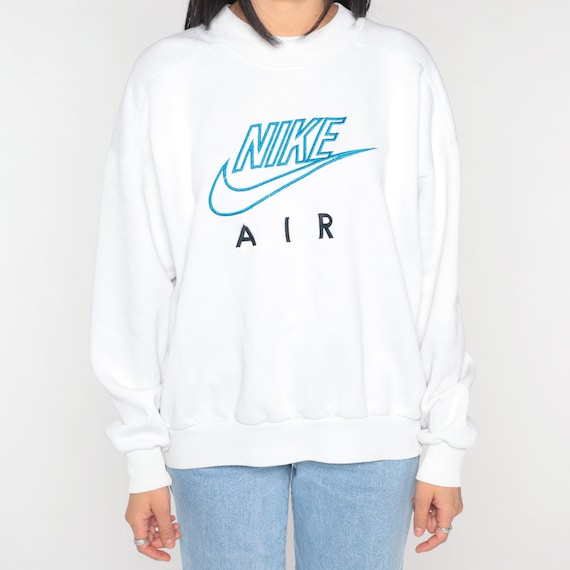 Nike Air Sweatshirt Y2K Sports Shirt Retro Pullov… - image 8