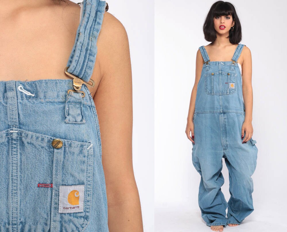 oversize dungarees