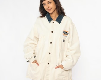 Vintage 90's Dickies Chore Duck Workwear Jacket Medium Dickies Vintage 90's Dickies Chore Duck Workwear Jacket Medium Dickies