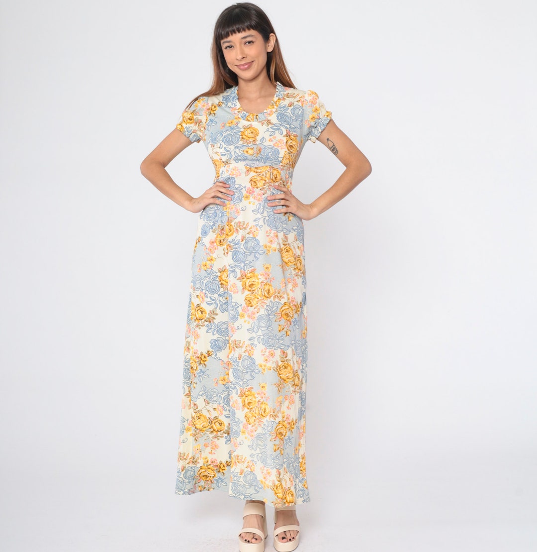 60's/70's Maxi Hippie Festival Wedding Dress main image 0