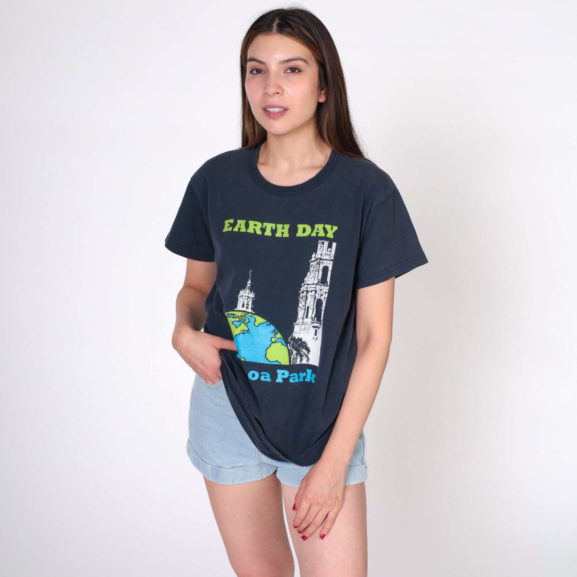 Earth Day Shirt Balboa Park San Diego Tshirt 00s Environmentalist Shirt