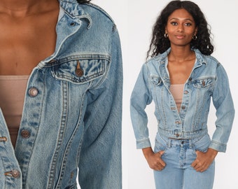Levis jaqueta jeans 2xs trucker jean jaqueta 80s jaqueta jeans azul levi casaco 1980 vintage retro biker 2xs xxs juventude grande l