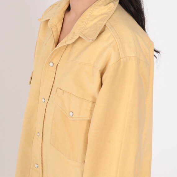 El General Yellow Western Shirt 44323 main image 1