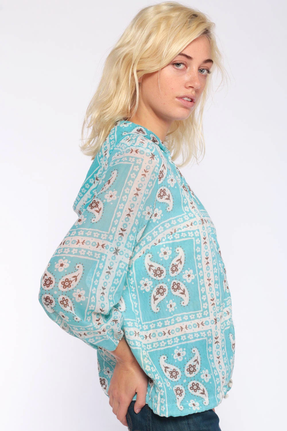 hippie zip up hoodie
