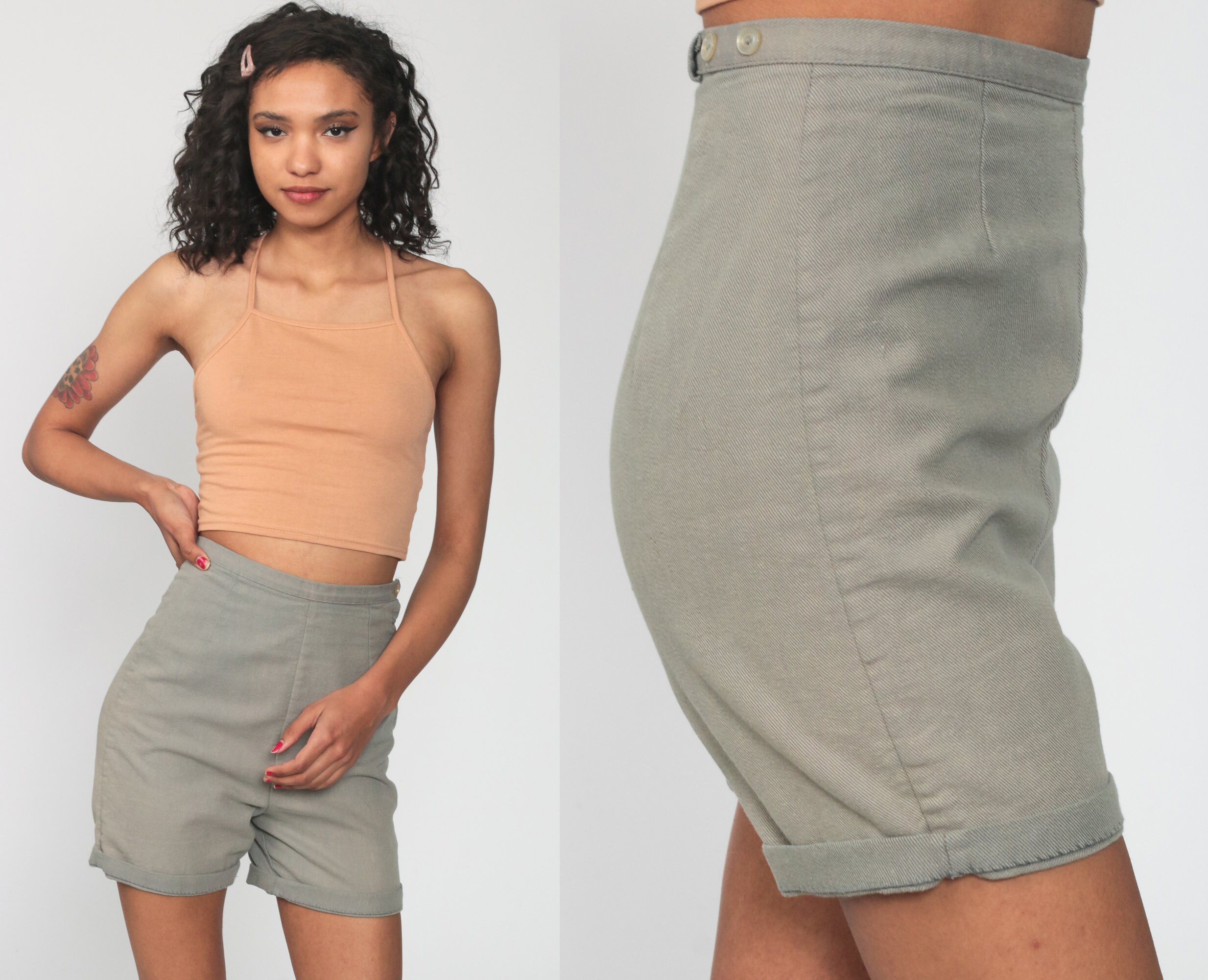 70s high waisted shorts