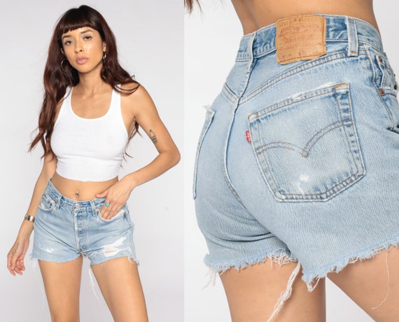 levi cut off shorts