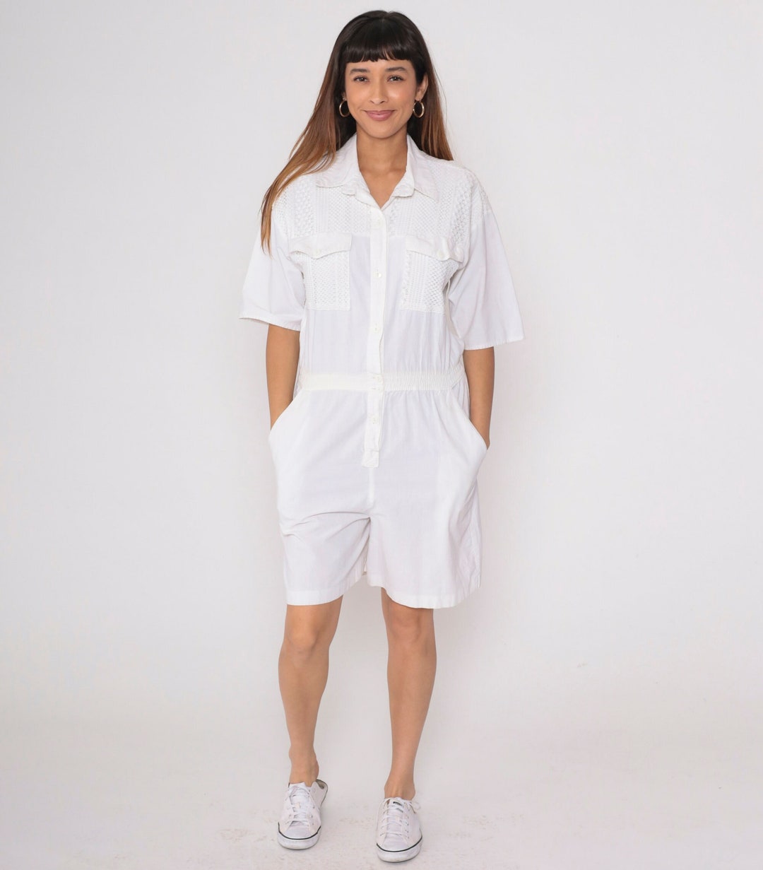 Ameri VINTAGE★SWEAT EASY ROMPERS Ameri（アメリ）の「SWEAT EASY ROMPERS（サロペット