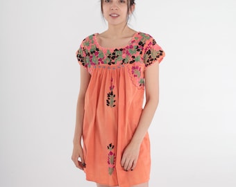 burnt orange mexican dress Travachic Burnt Orange Summer Boho Beach Holiday Dress For Women,Elegant Floral Applique Cut Out Sundress,Mexican Style Wedding Guest Party Bohemian Outfits