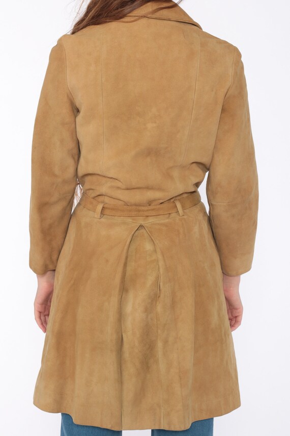 suede mac coat