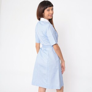 80s Nurse Uniform Dress Blue Candy Striper Outfit Loma Linda University