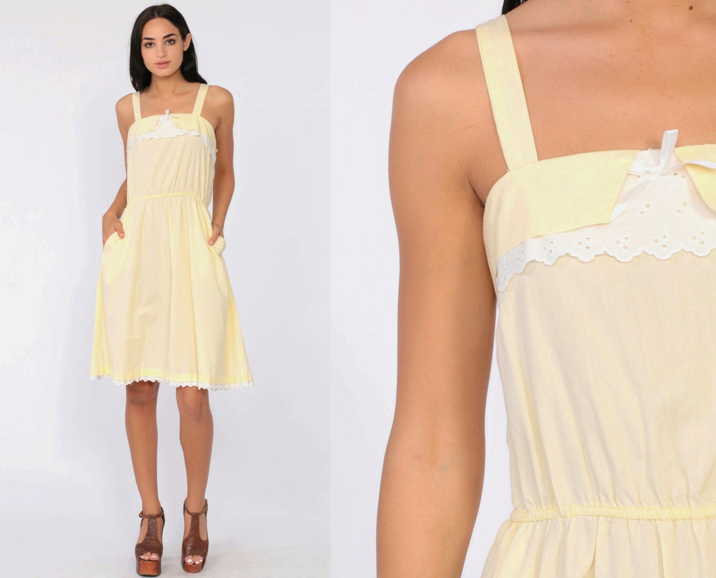 cotton sundress with pockets