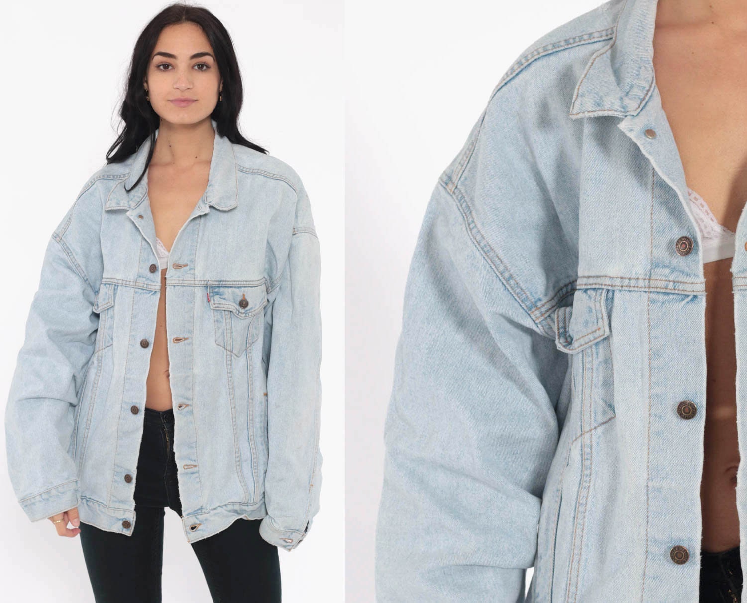 levis xxl denim jacket