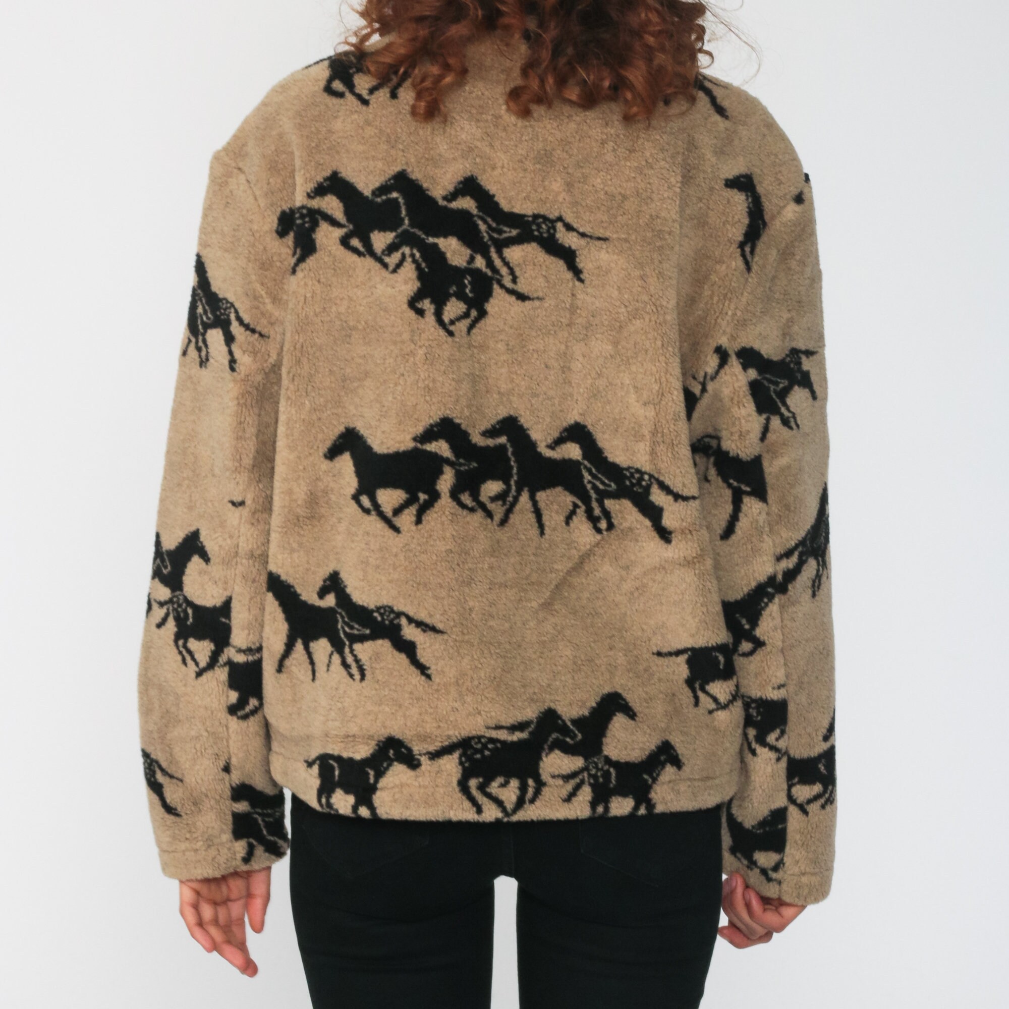 equestrian fleece jacket