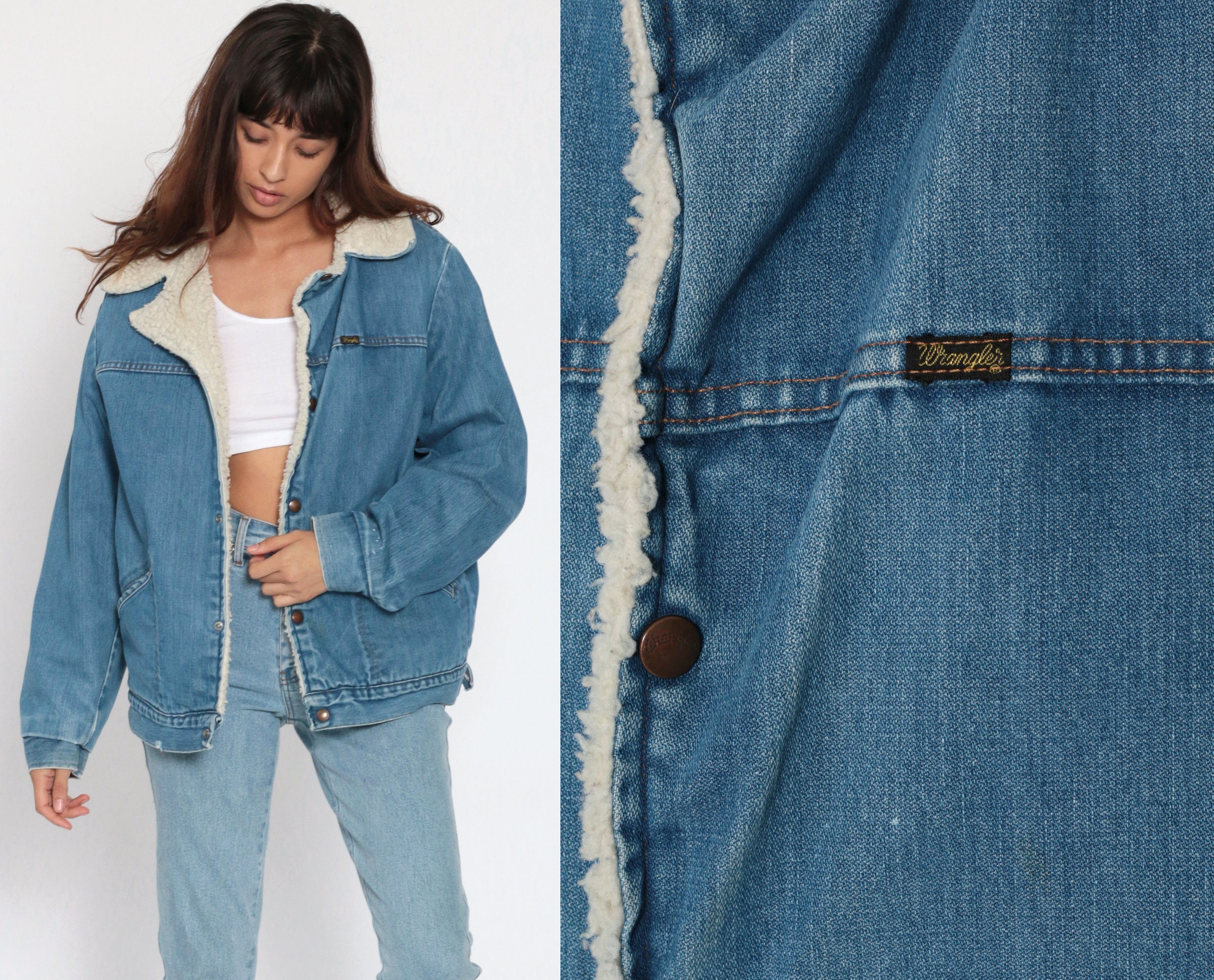 Sherpa Denim Jacket WRANGLER Jean 