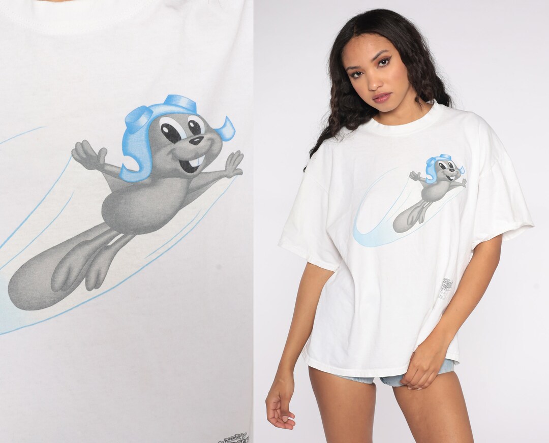 thumbnail interactive-video image 1 of Rocky And Bullwinkle Retro Cartoon T-Shirt – 100% Cotton, Unisex, Black, S-5XL 1 of 2