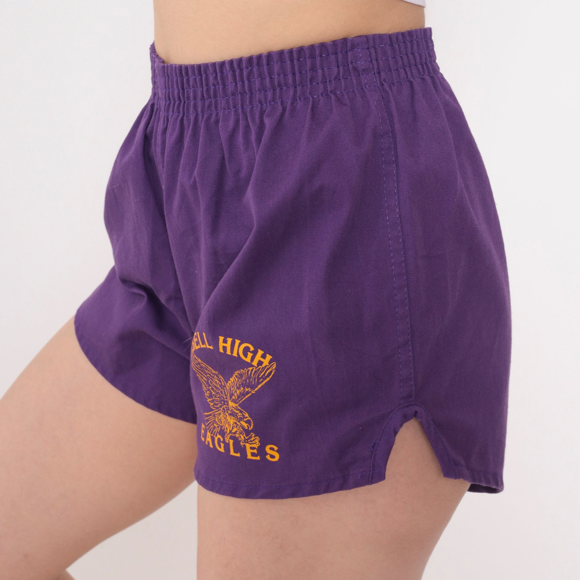 Purple soffe shorts online