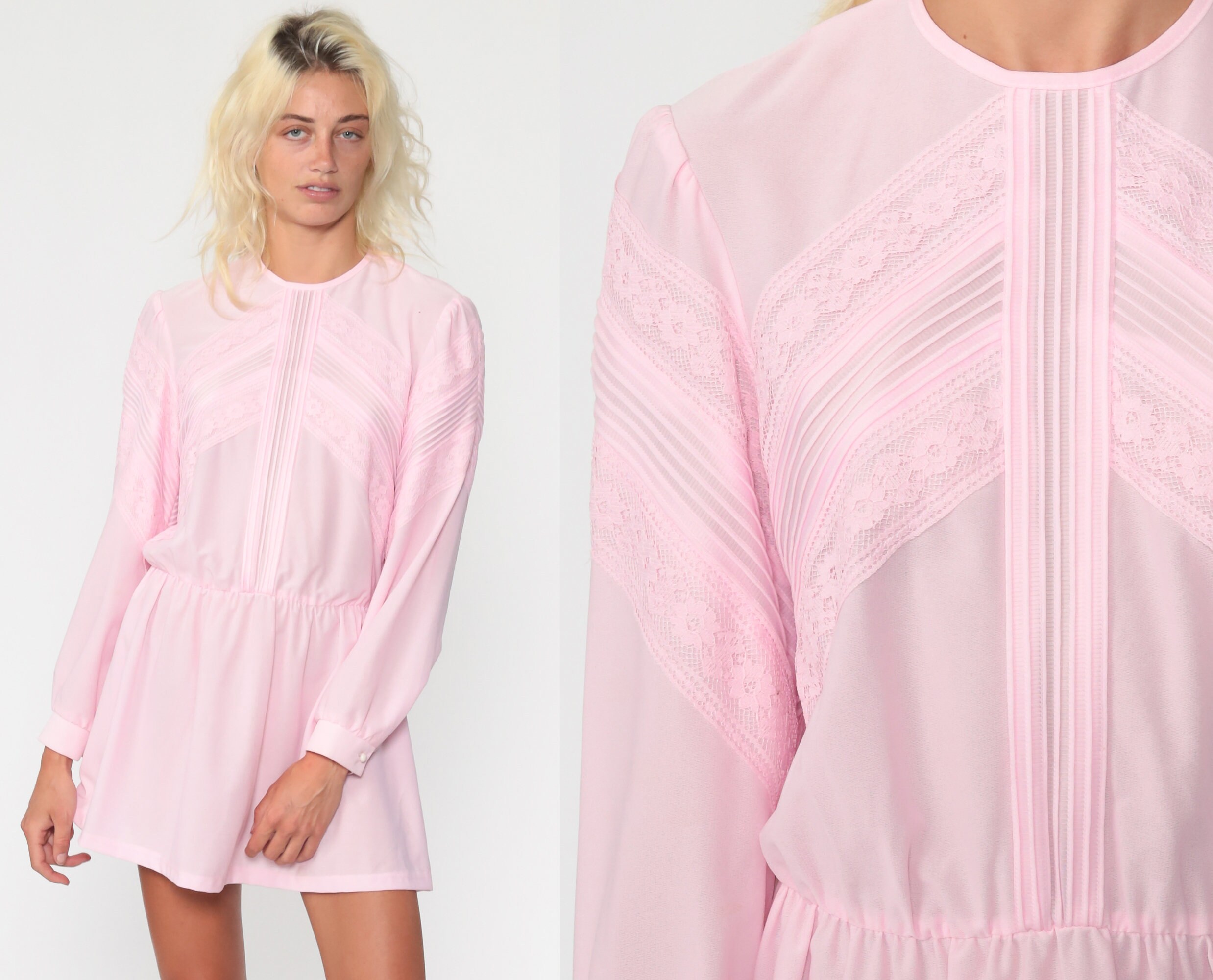 bohemian pastel dress