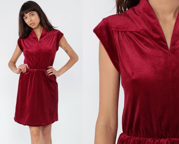 velvet bohemian dress