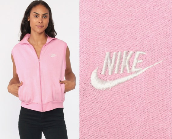 nike pink vest