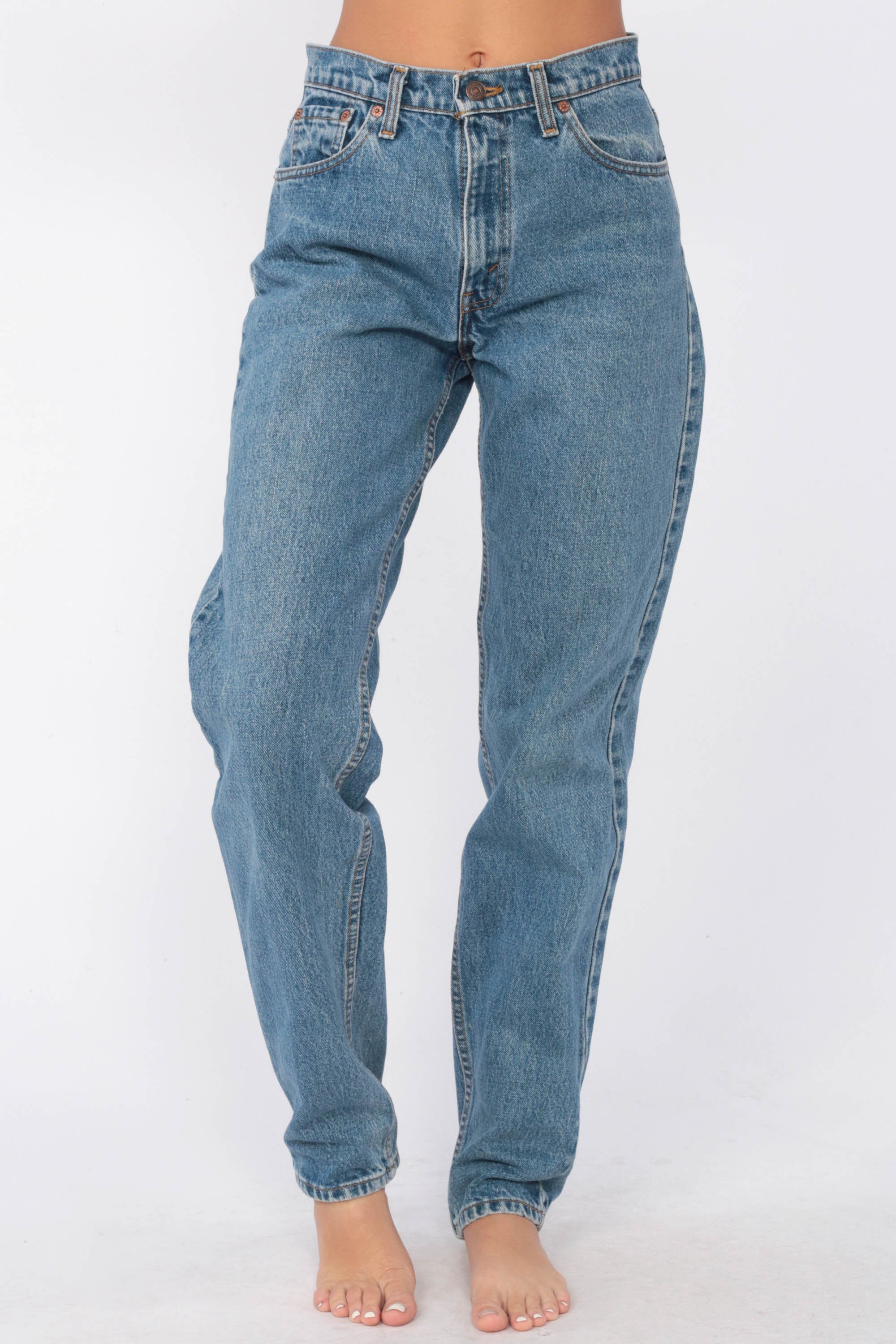 Levi Mom Jeans 30 x 33 -- LEVIS Jeans High Waist Jeans 80s Jeans Denim Pants 550 Relaxed Tapered