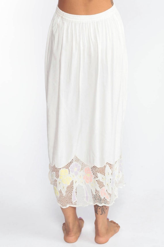 boho skirt 80s