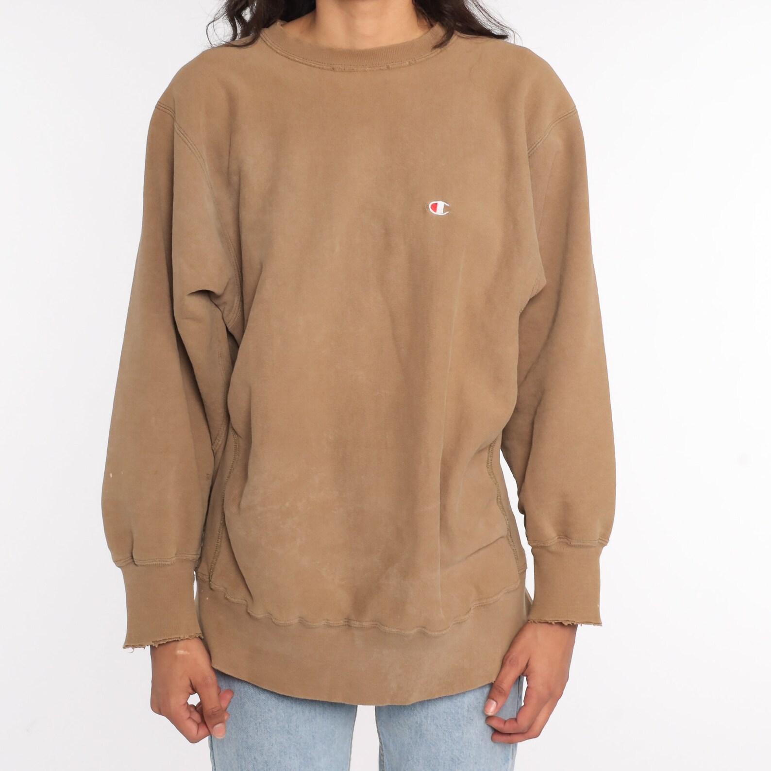 brown champion jumper