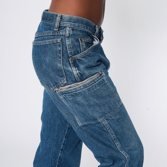 90s Cargo Jeans -- Wrangler Carpenter Jeans Workw… - image 6